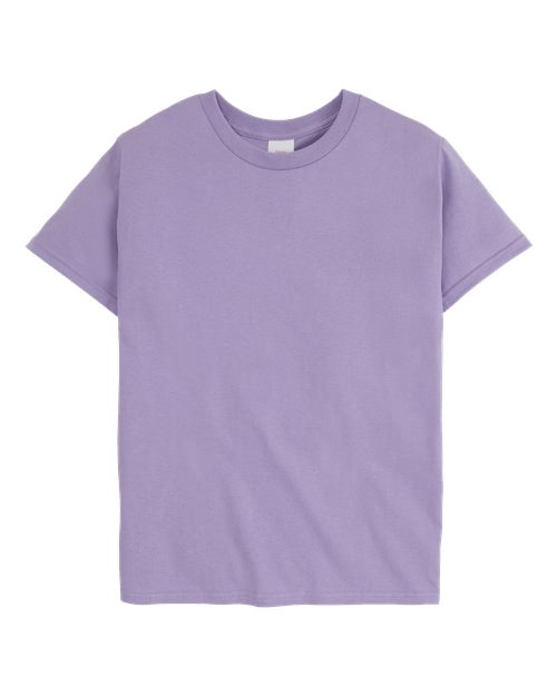 Hanes Youth Authentic T-Shirt - Lavender Front