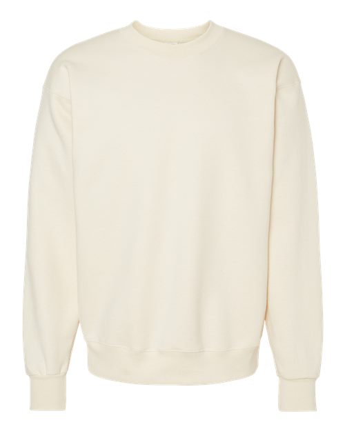 Unisex Ultimate Cotton® Crewneck Sweatshirt - Natural Front