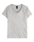 Women's Perfect-T V-Neck T-Shirt - Ash Front