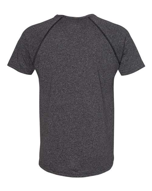 Next Level Men's Mock Twist Raglan Tee - Back