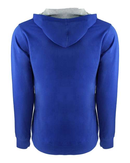Next Level Unisex Laguna Full-Zip Hoodie Sweatshirt - Back