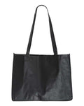 Liberty Bags Non-Woven Deluxe Junior Tote - Black Front