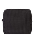 Liberty Bags Tammy Waffle Weave Spa Bag - Black Front