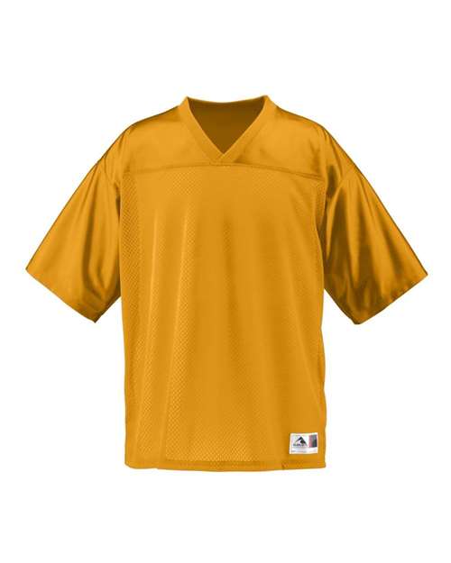 Augusta Sportswear Men's Stadium Replica Football Jersey - Gold Front