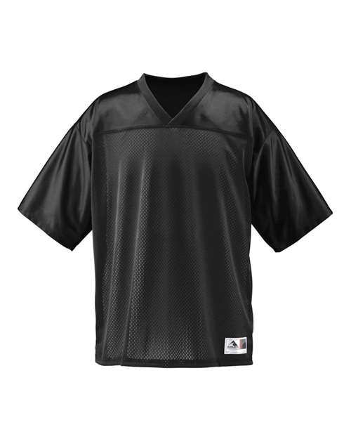 Augusta Sportswear Youth Stadium Replica Jersey - Black Front