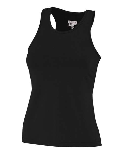 Augusta Sportswear Women's Solid Racerback Tank Top - Side