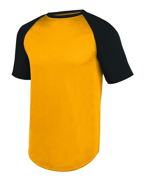 Augusta Sportswear Unisex Wicking Short Sleeve Baseball Jersey - Side