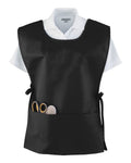 Augusta Sportswear Unisex Apron Smock - Black Front