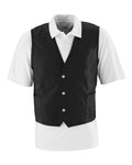 Augusta Sportswear Unisex Vest - Black Front