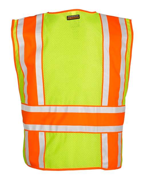 Kishigo Unisex Four Season Breakaway Vest - Back