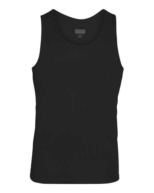 Augusta Sportswear Unisex Training Tank Top - Black Front