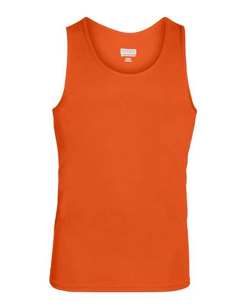 Augusta Sportswear Unisex Training Tank Top - Orange Front