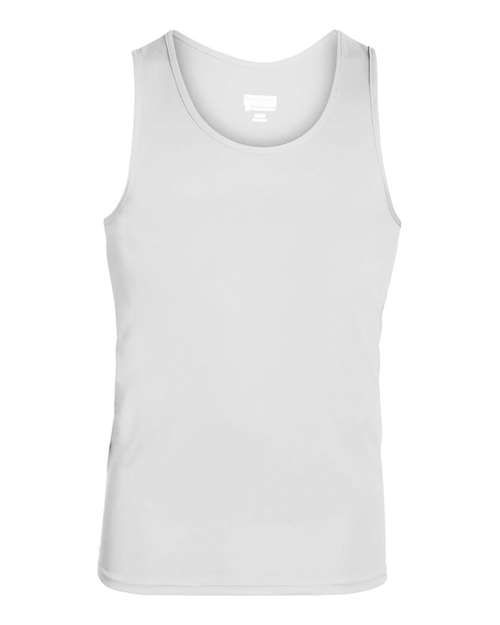 Augusta Sportswear Unisex Training Tank Top - White Front