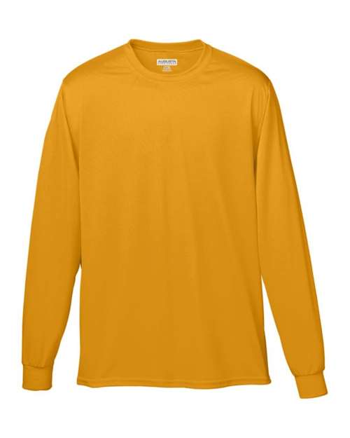 Augusta Sportswear Unisex Nexgen Performance Long Sleeve T-Shirt - Gold Front