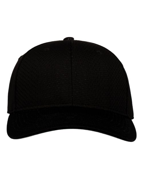 Augusta Sportswear Athletic Mesh Cap - Black Front