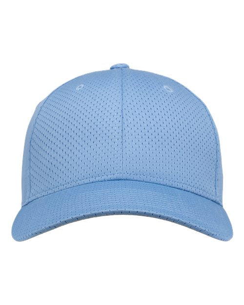 Augusta Sportswear Athletic Mesh Cap - Columbia Blue Front