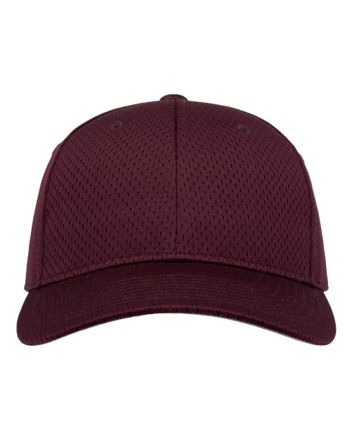 Augusta Sportswear Athletic Mesh Cap - Maroon Front