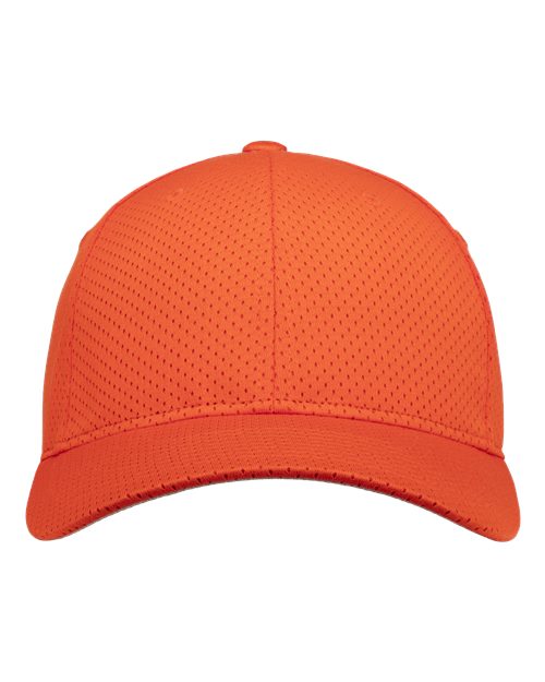Augusta Sportswear Athletic Mesh Cap - Orange Front