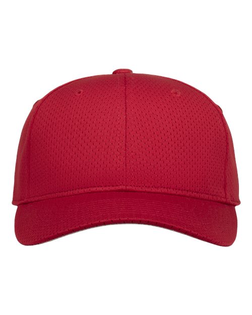 Augusta Sportswear Athletic Mesh Cap - Red Front