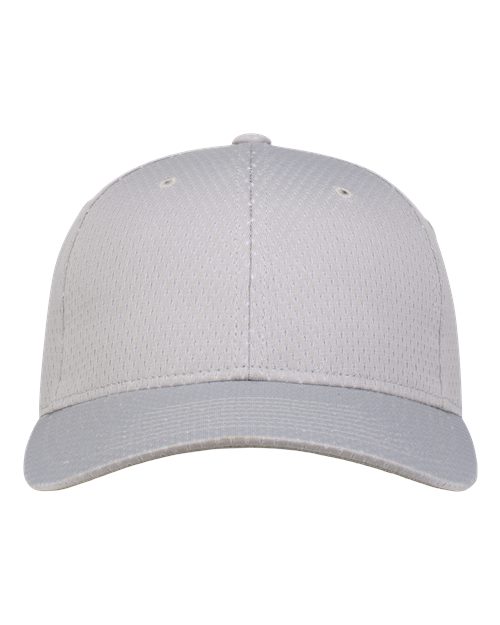 Augusta Sportswear Athletic Mesh Cap - Silver Grey Front