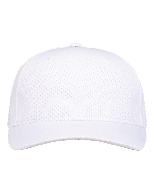 Augusta Sportswear Athletic Mesh Cap - White Front