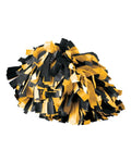 Augusta Sportswear Spirit Cheer Pom - Black/ Gold Front
