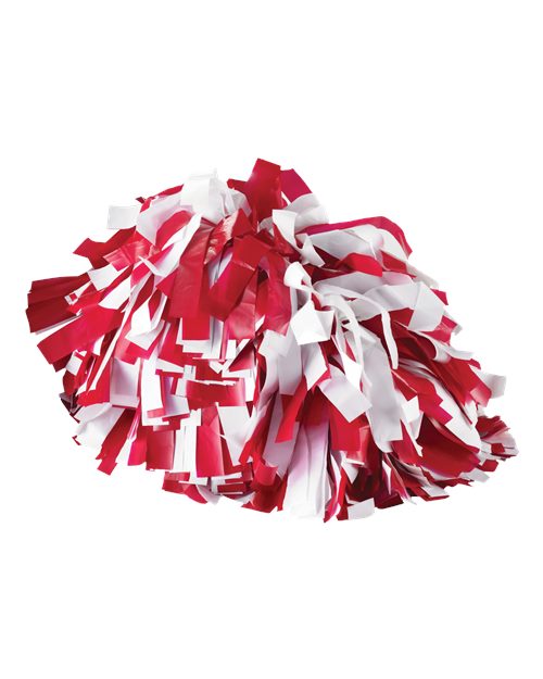 Augusta Sportswear Spirit Cheer Pom - Red/ White Front