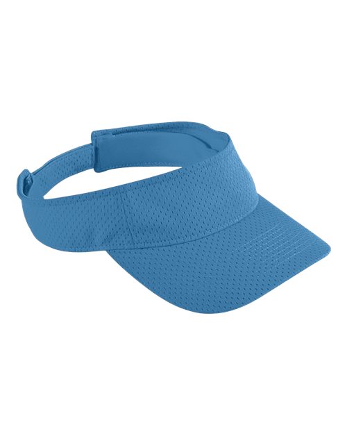 Augusta Sportswear Athletic Mesh Visor - Columbia Blue Front