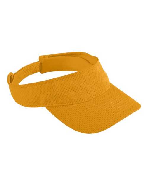 Augusta Sportswear Athletic Mesh Visor - Gold Front