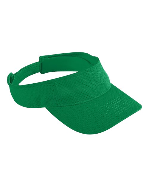Augusta Sportswear Athletic Mesh Visor - Kelly Front
