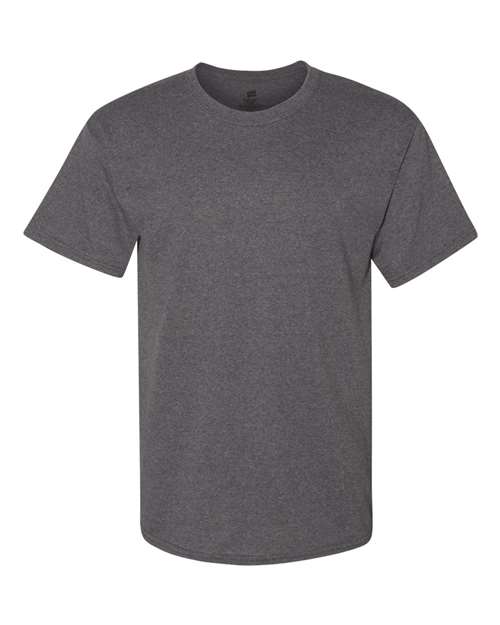 Hanes Unisex Essential-T T-Shirt - Charcoal Heather Front