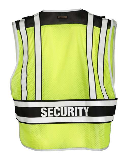 Kishigo Unisex Security Vest - Back