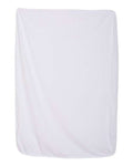 Rabbit Skins Premium Jersey Infant Blanket - White Front