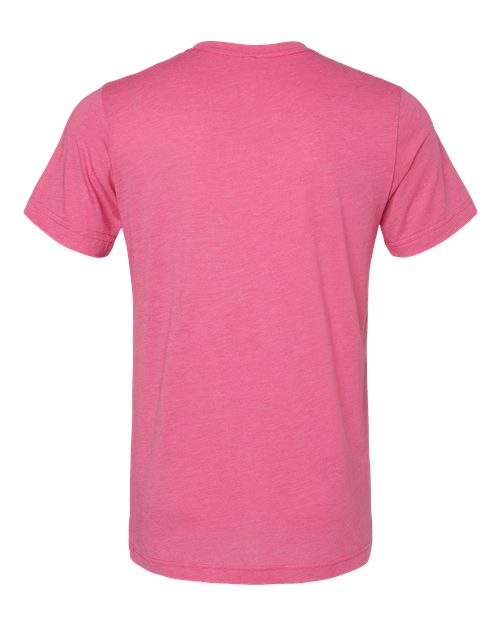 Triblend Tee - Charity Pink Triblend Back