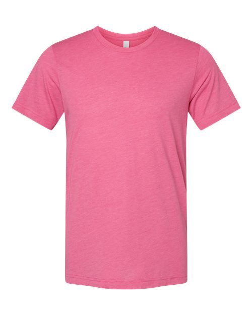 Triblend Tee - Charity Pink Triblend Front