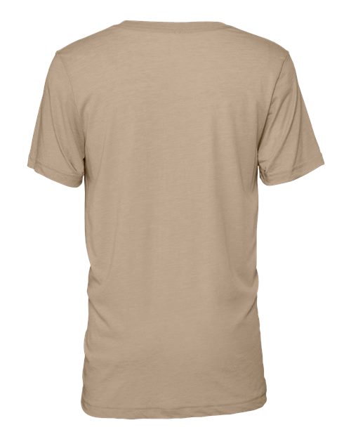 Triblend Tee - Tan Triblend Back