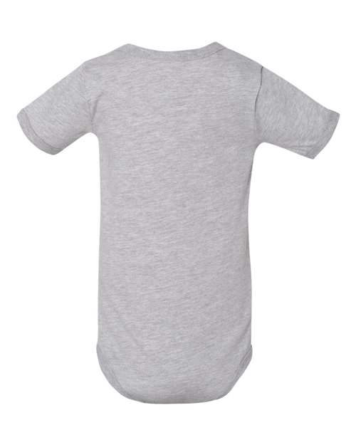 Infant Jersey One Piece - Athletic Heather Back