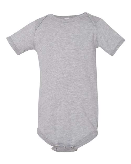 Infant Jersey One Piece - Athletic Heather Front