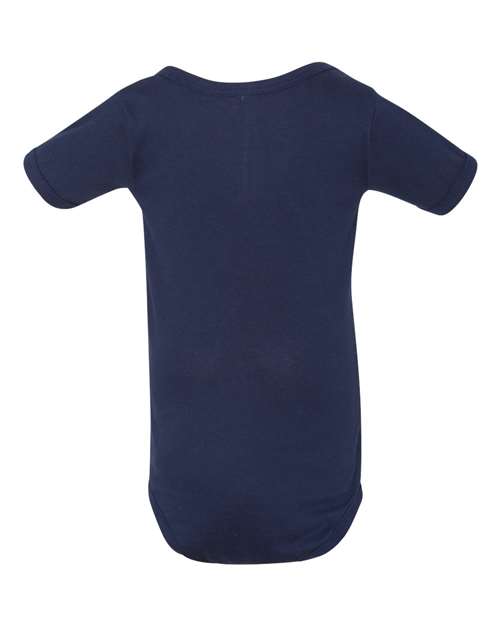 Infant Jersey One Piece - Navy Back