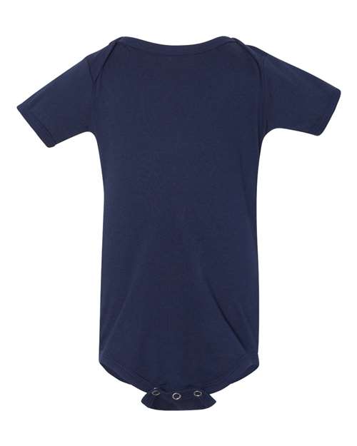 Infant Jersey One Piece - Navy Front