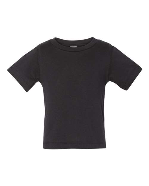 Infant Jersey Tee - Black Front
