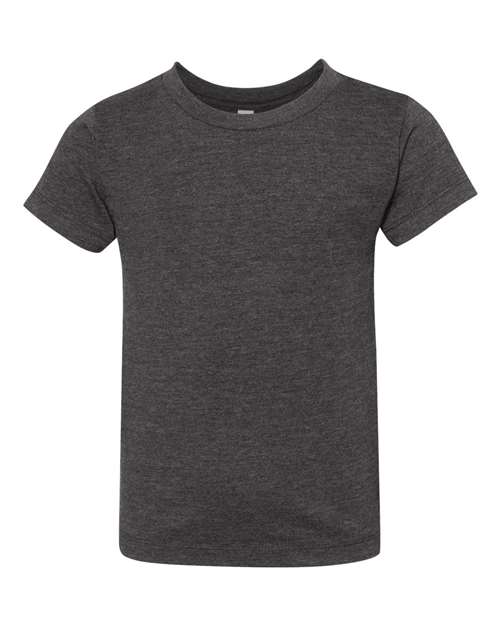 BELLA + CANVAS Toddler Jersey Tee - Dark Grey Heather Front