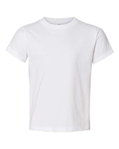 BELLA + CANVAS Toddler Jersey Tee - White Front