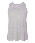 BELLA + CANVAS Youth Flowy Racerback Tank - Athletic Heather Front