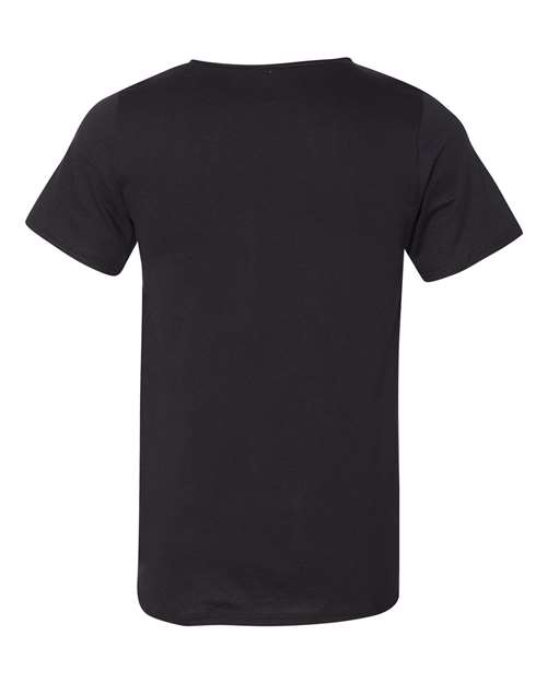 BELLA + CANVAS Unisex Raw Neck Tee - Back