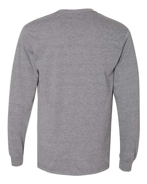 Unisex Hammer™ Long Sleeve T-Shirt - Graphite Heather Back