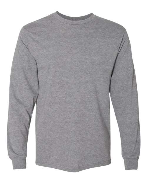 Unisex Hammer™ Long Sleeve T-Shirt - Graphite Heather Front