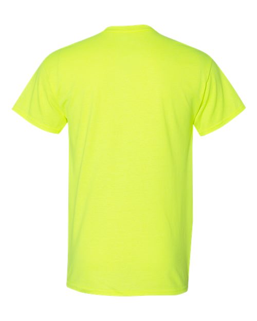 Unisex DryBlend® T-Shirt - Safety Green Back
