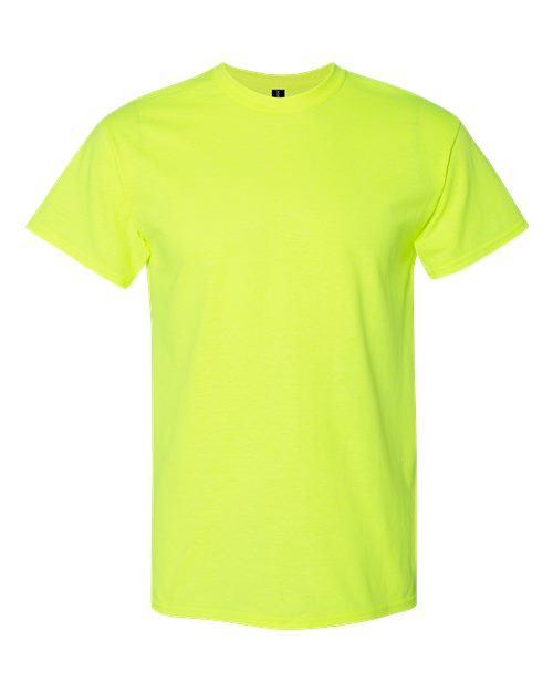 Unisex DryBlend® T-Shirt - Safety Green Front