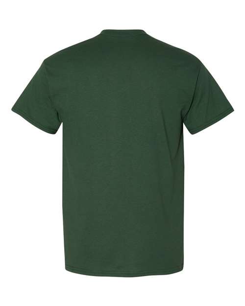 Unisex DryBlend® T-Shirt - Dark Green Back
